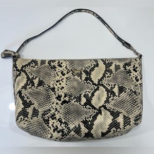Guess Faux Snakeskin Shoulder Bag